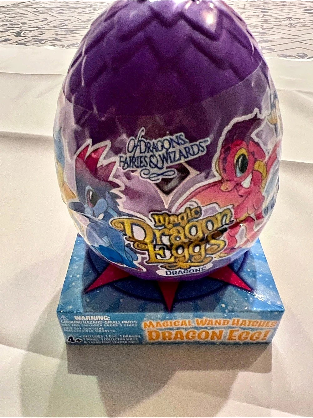 Magic Egg Magical Wand Hatchers Dragon Egg Dragon Egg Toy NWT
